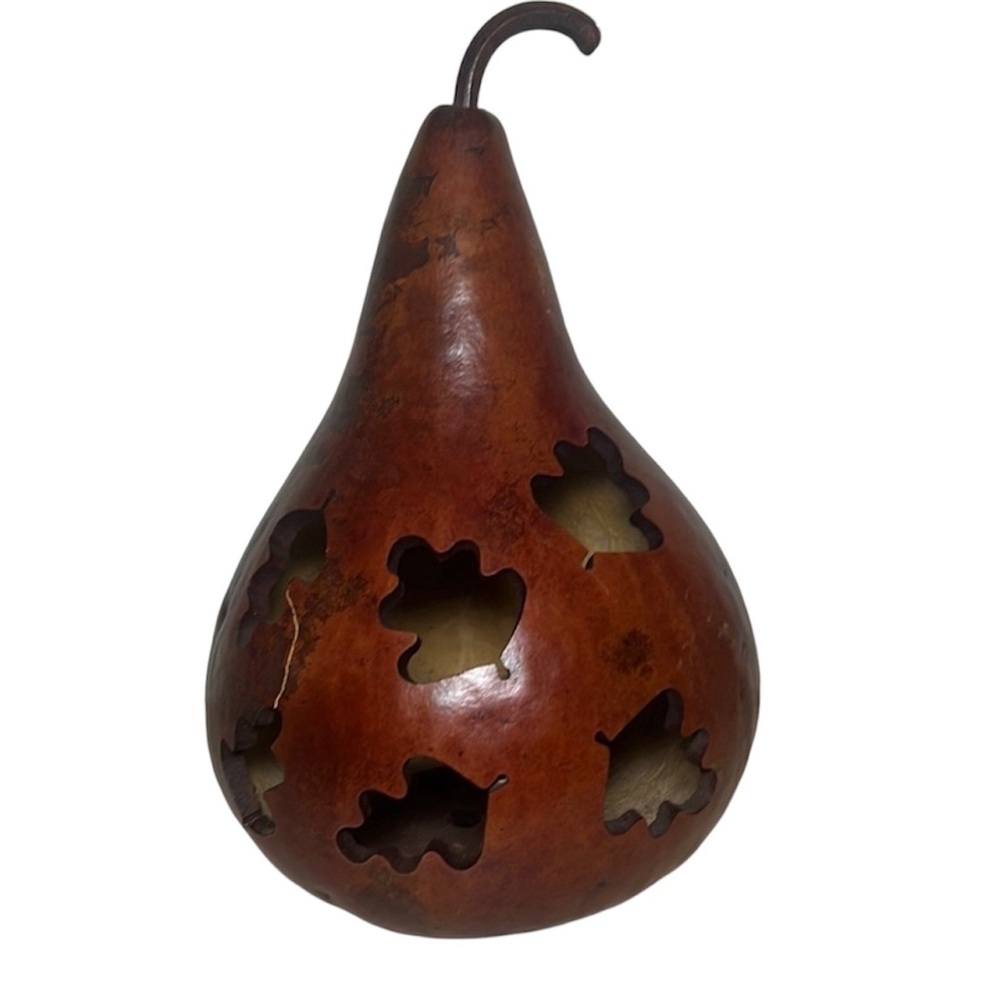 Meadowbrooke Carved Gourd Fall Decor
